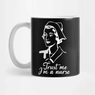 Nurse Trust White Mug